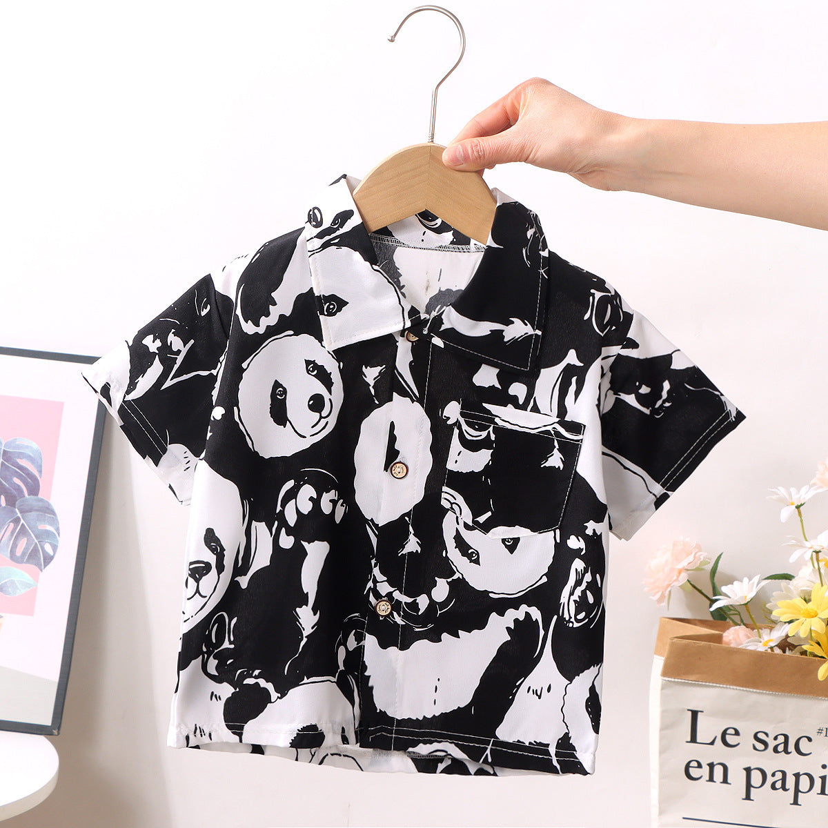 Children's Animal Print Shirt