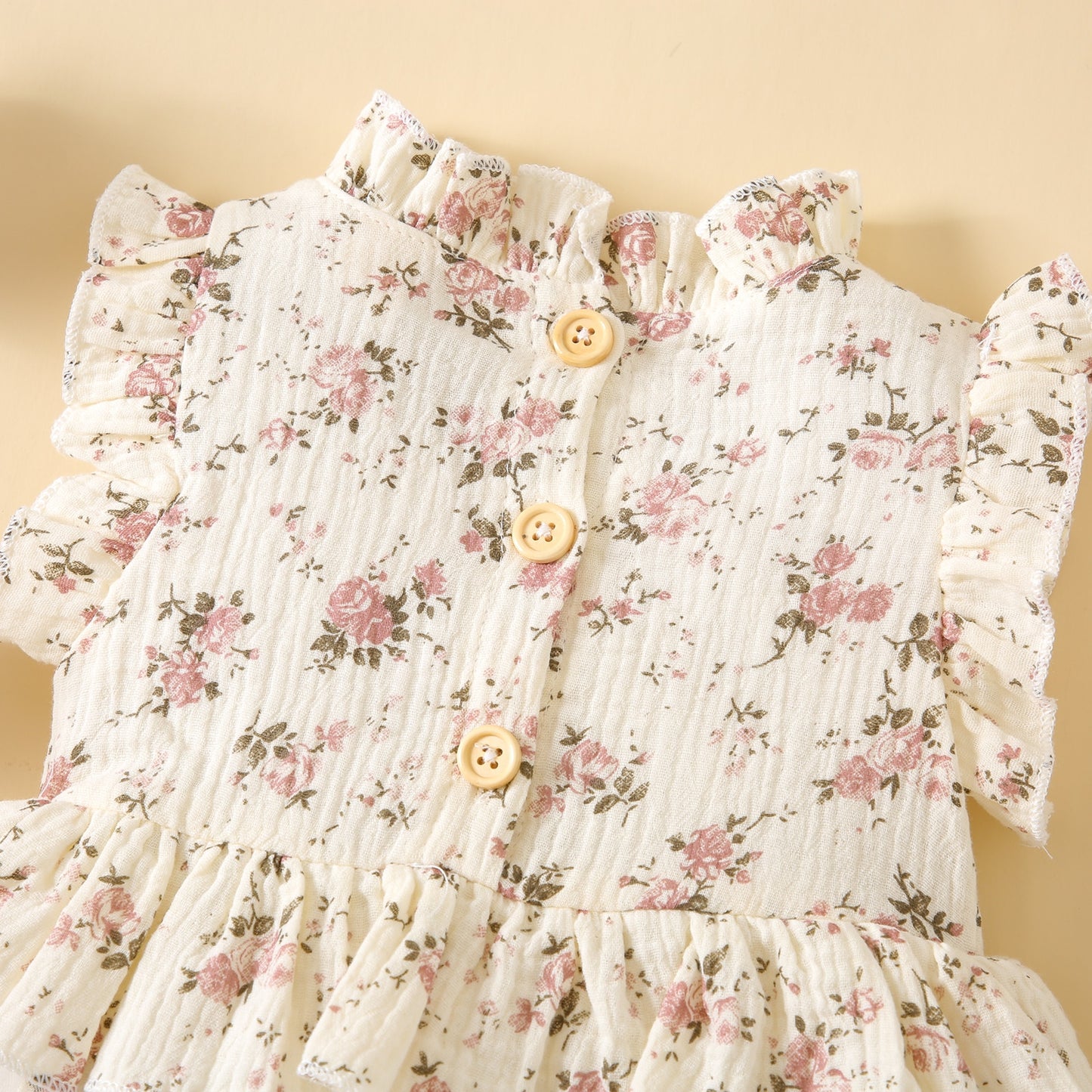 White Flowery Dress