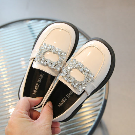 Elegant Loafers With Rhinestones